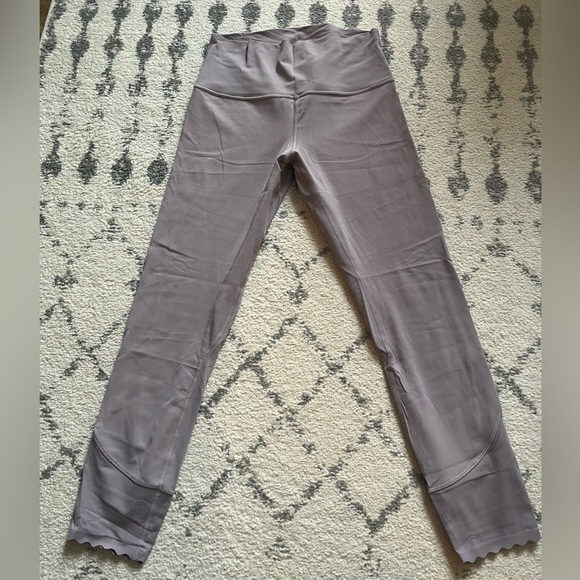 Lululemon Align scalloped 25” Violet - Picture 2 of 8